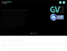 Tablet Screenshot of gaylevickers.co.uk